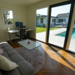 Abri de Jardin Rénové 12 m² – Module Isolé Bois & Anthracite – Image 4