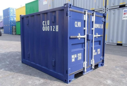 Conteneur de stockage 6 pieds Neuf Bleu