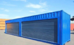 Container 40 Pieds Double Ouverture & Rideaux Électriques