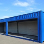 Container 40 Pieds Double Ouverture & Rideaux Électriques