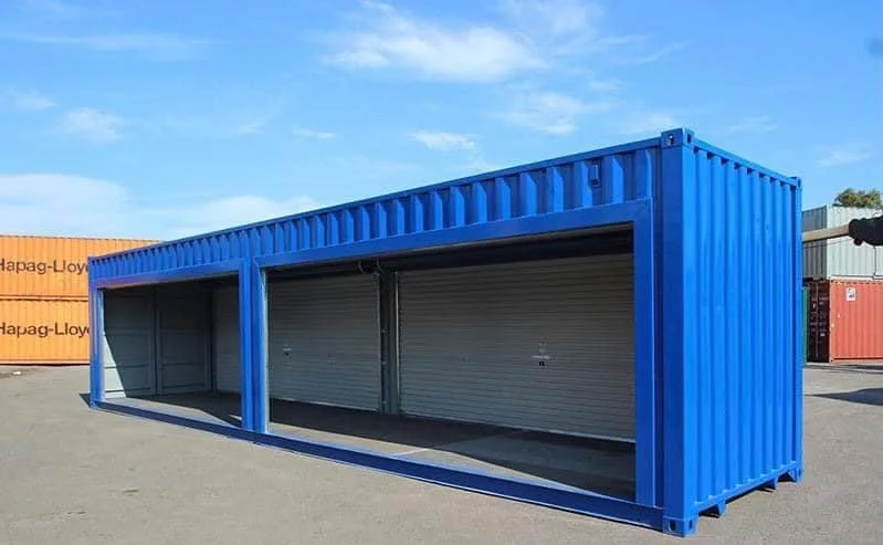 Container 40 Pieds Double Ouverture et Rideaux Électriques Container 40 Pieds Double Ouverture & Rideaux Électriques