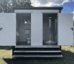 Container Sanitaire WC & Douche avec Réservoir d’Eau