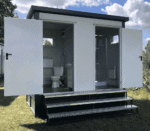 Container Sanitaire WC & Douche avec Réservoir d’Eau