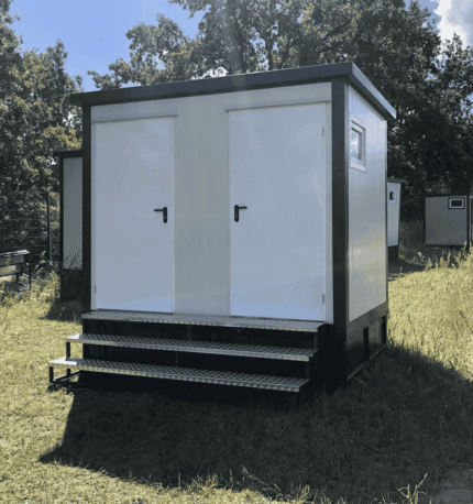 Container Sanitaire WC & Douche avec Réservoir d’Eau