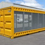Container de Stockage 40 Pieds de bouteilles de gaz