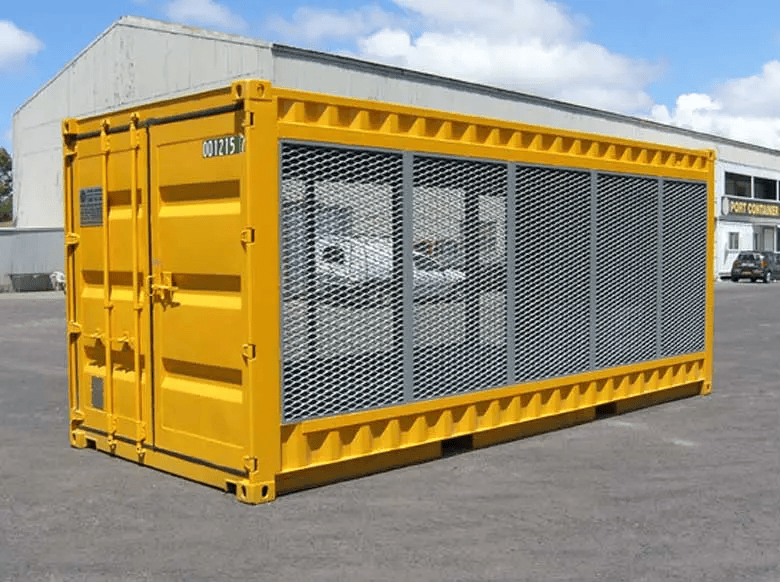Container de Stockage de bouteilles de gaz Container de Stockage 40 Pieds de bouteilles de gaz