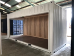 Container 20 Pieds High Cube avec porte roulante électrique