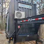 Container habitable 20 pieds sur roues
