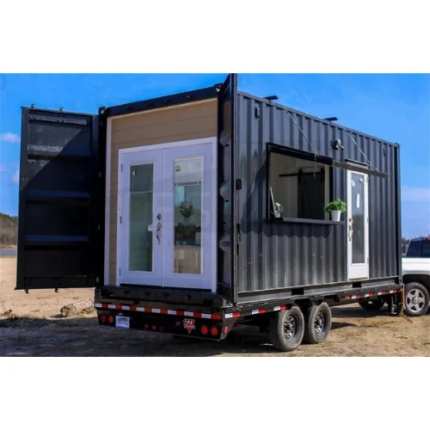 Container habitable 20 pieds sur roues