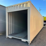 Conteneur 40 Pieds High-cube avec Rideau Roulant