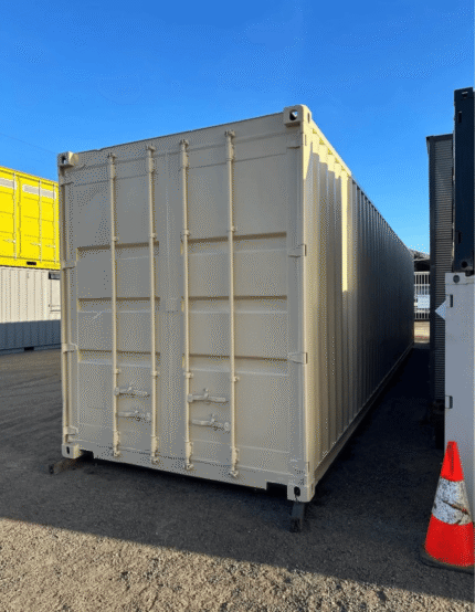 Conteneur 40 Pieds High-cube avec Rideau Roulant
