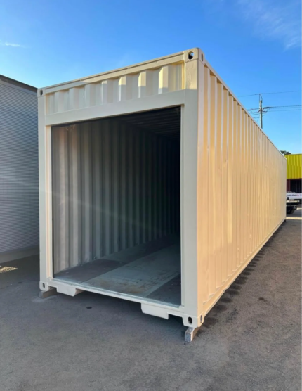 Conteneur 40 Pieds High-cube avec Rideau Roulant