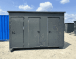 Conteneur Sanitaire 3 Cabines avec WC, Douche & Chauffe-Eau