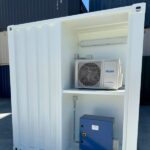 Container 10 Pieds Blanc Modifié avec Climatisation