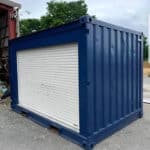 Conteneur de stockage 10 pieds avec porte roulante latérale