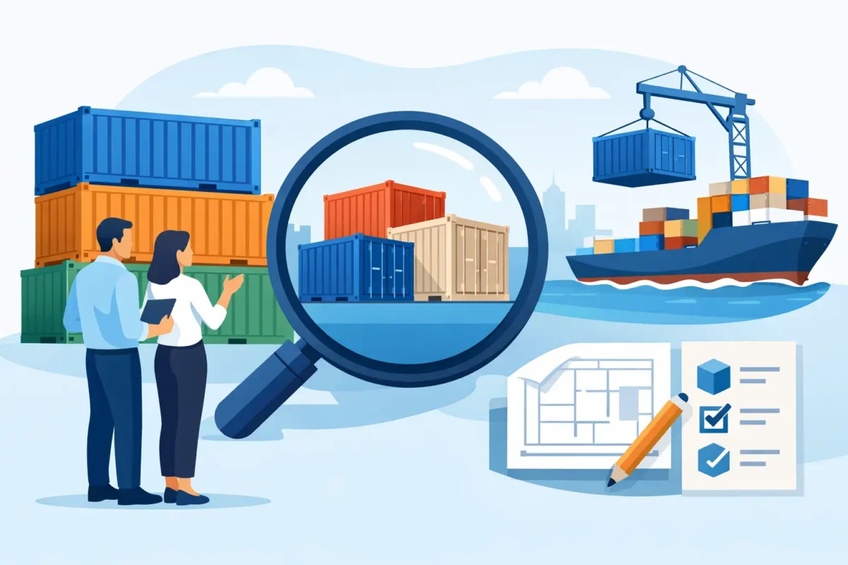 Comment choisir un container maritime