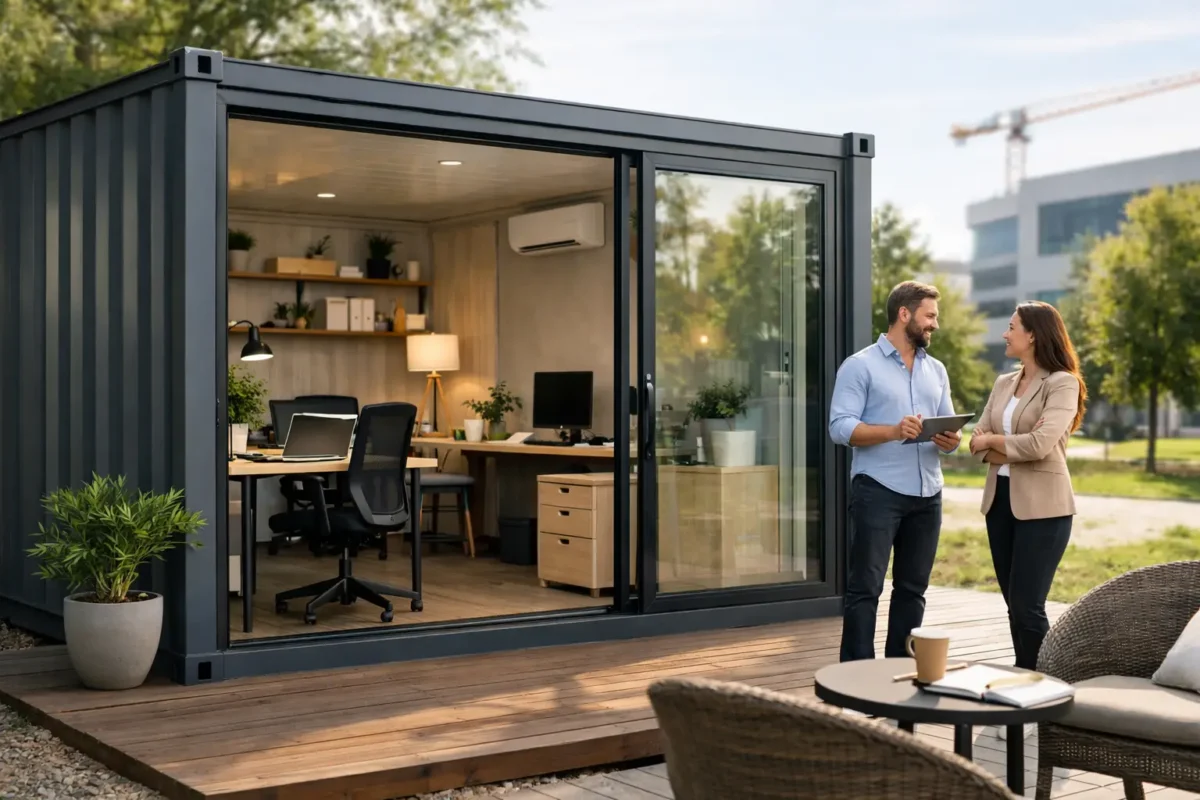 Container bureau aménagé : pour quels usages ?