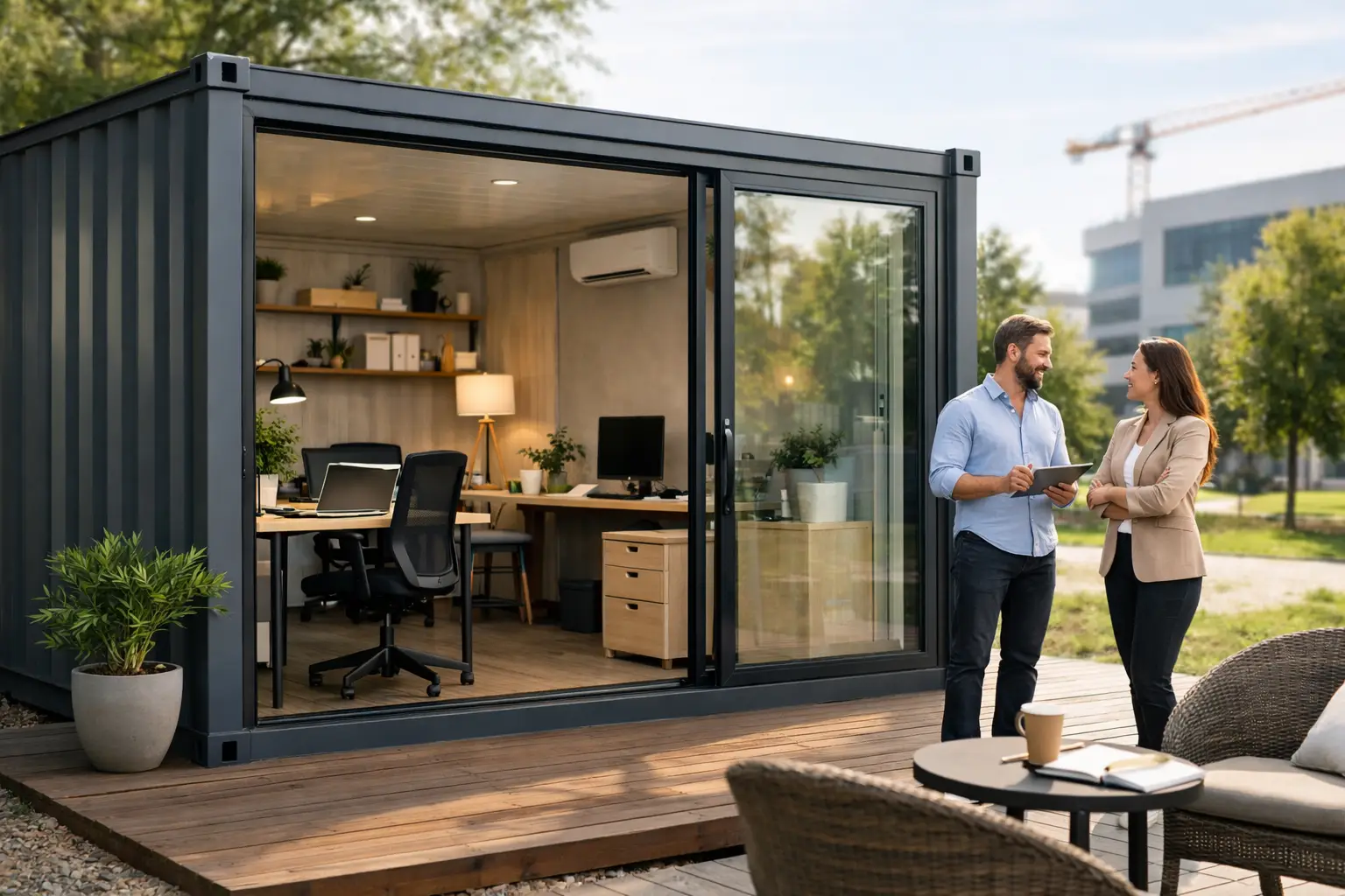 Container bureau aménagé : pour quels usages ?