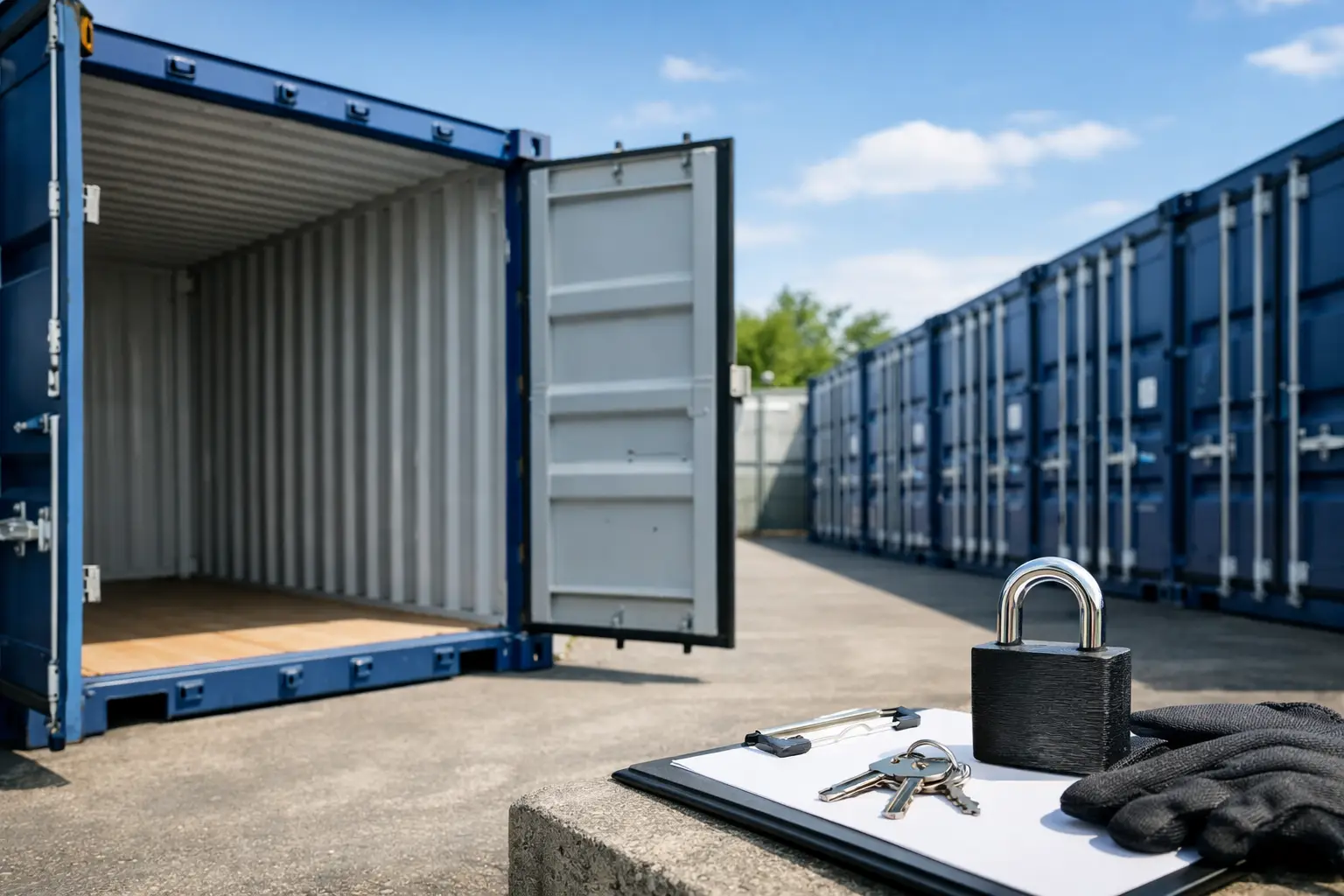 Container stockage sécurisé : bien le choisir