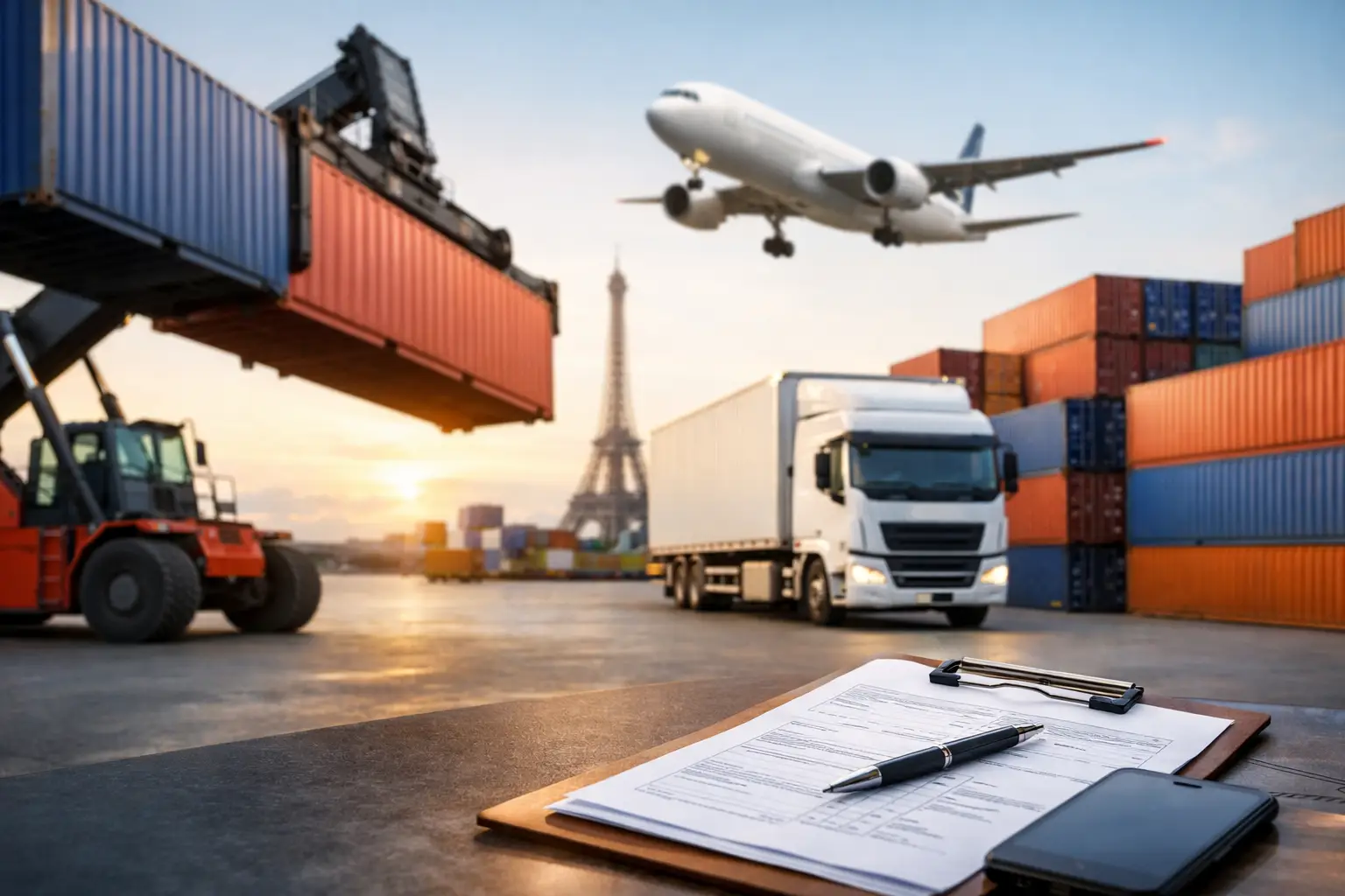 Livraison container France: délais et tarifs