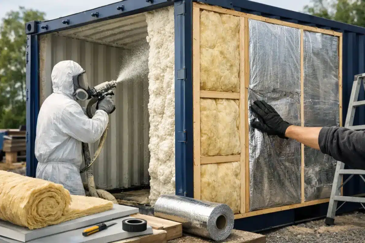 Comment isoler un container efficacement ?