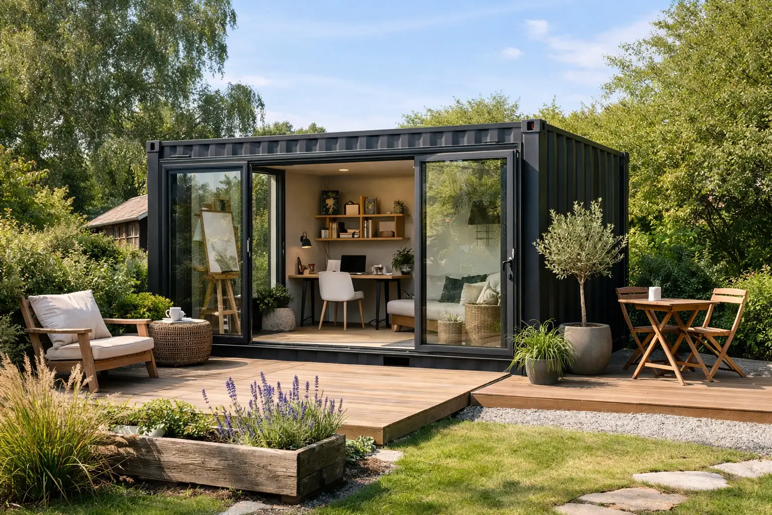 Container atelier jardin : bonne idée ou non ?
