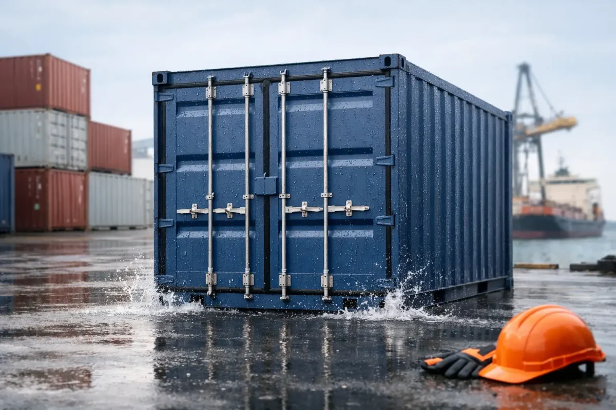 Container étanche certifié : bien le choisir