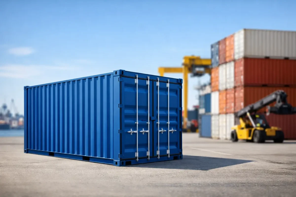 Dimensions container 20 pieds: mesures utiles