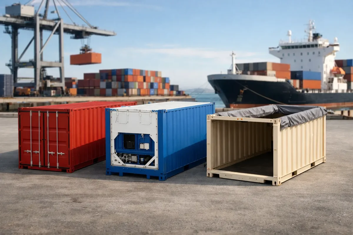 Quel container maritime pour transport choisir ?