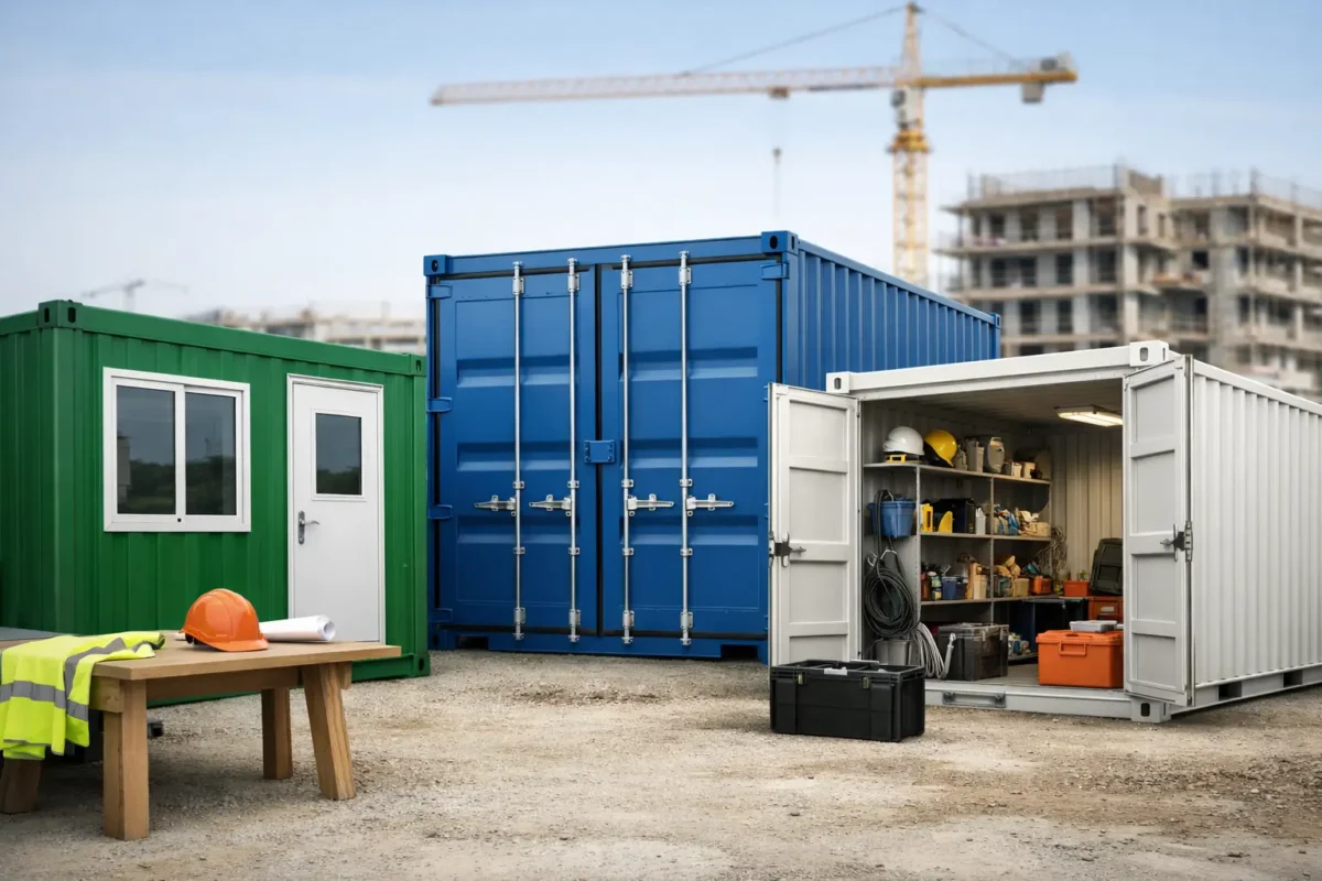 Quel container pour chantier choisir selon vos besoins ?