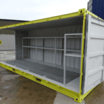 Conteneur Maritime 20 Pieds Double Paroi Aménagé en Entrepôt