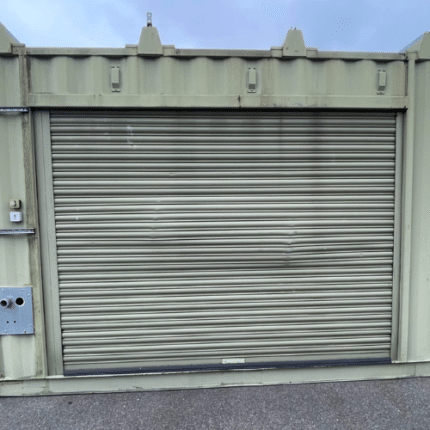 Conteneur de Stockage 13 Pieds avec Porte à Enroulement Métallique