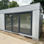 Conteneur de bureau modulaire 17,4 m²