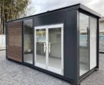 Module Bureau Préfabriqué 13 m² Isolé et Vitré