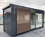 Module Bureau Préfabriqué 13 m² Isolé et Vitré