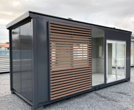 Module Bureau Préfabriqué 13 m² Isolé et Vitré