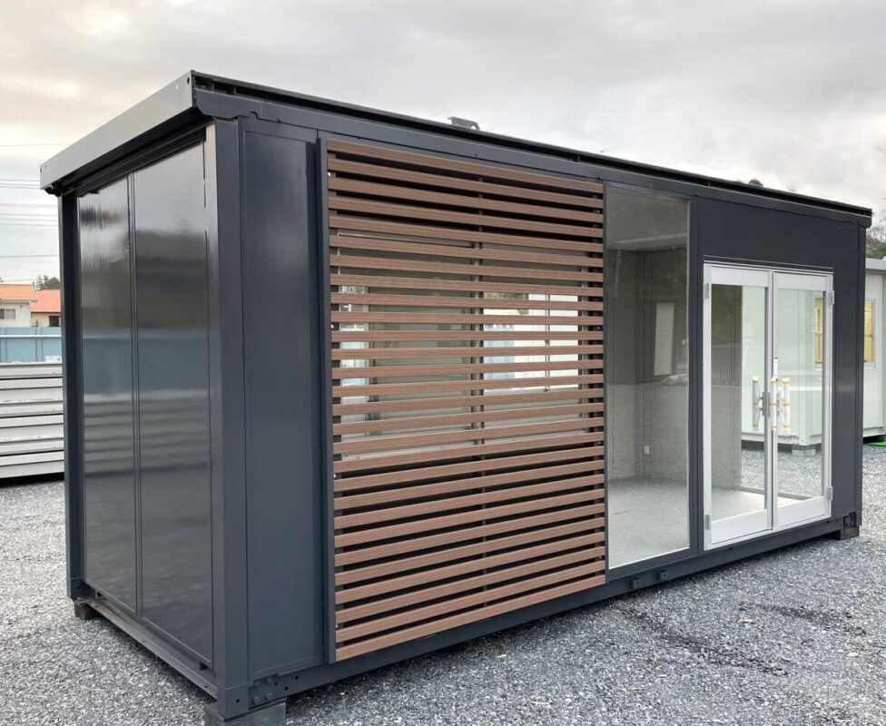 Module Bureau Préfabriqué 13 m² Isolé et Vitré