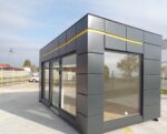 Pavillon Commercial Modulaire 18 m² Vitré et Isolé – 6 × 3 m
