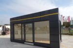 Pavillon Commercial Modulaire 18 m² Vitré et Isolé – 6 × 3 m