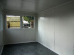 Pavillon Commercial Modulaire 18 m² avec Façade Imitation Pierre