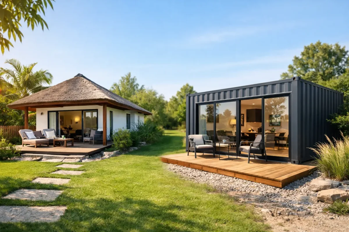 Bungalow ou conteneur aménagé : lequel choisir ?