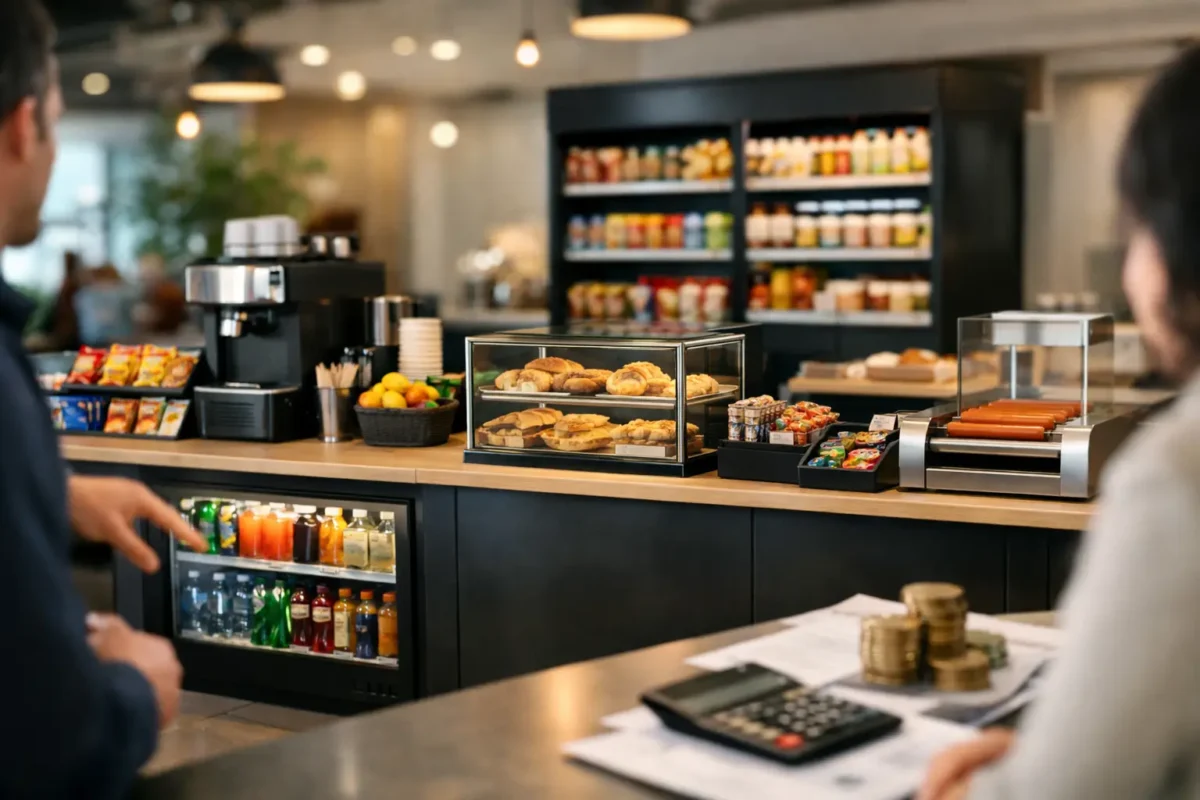 Créer un snack container rentable et bien pensé
