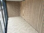 Bureau de Jardin 20 Pieds avec Façade Vitrée & Finition Bois