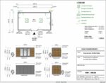PLAN Pavillon Modulaire 18 m² Isolé – Bureau, Commerce & Espace d’Accueil