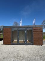 Pavillon Modulaire 18 m² Isolé – Bureau, Commerce & Espace d’Accueil