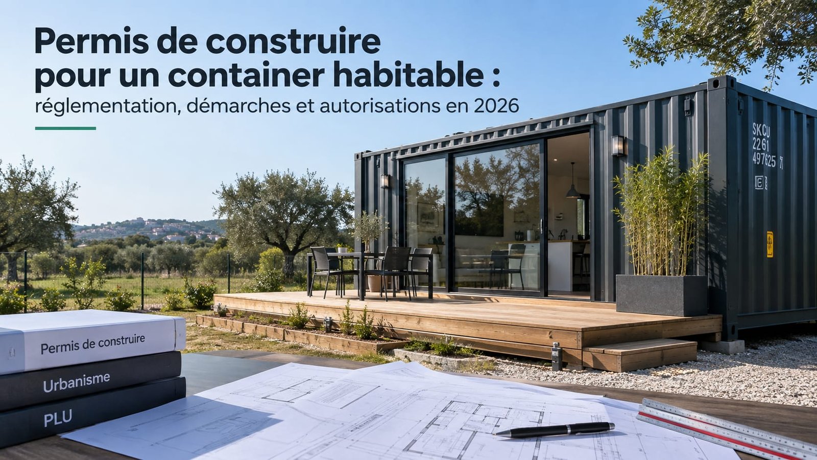 Permis de construire pour un container habitable réglementation, démarches et autorisations en 2026 Permis de construire pour un container habitable réglementation, démarches et autorisations en 2026