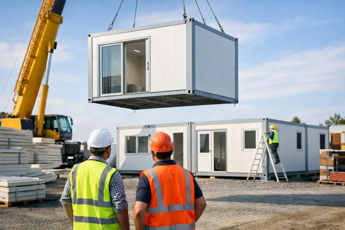 Construction modulaire pour des projets rapides