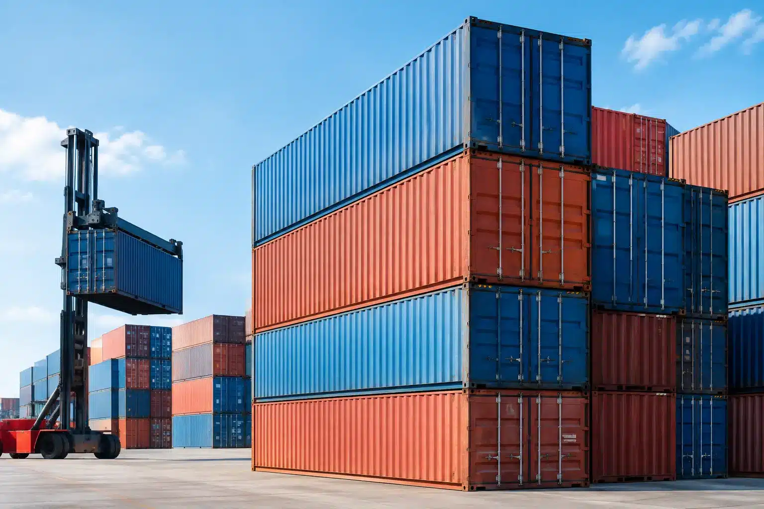 Peut-on empiler des conteneurs maritimes ?