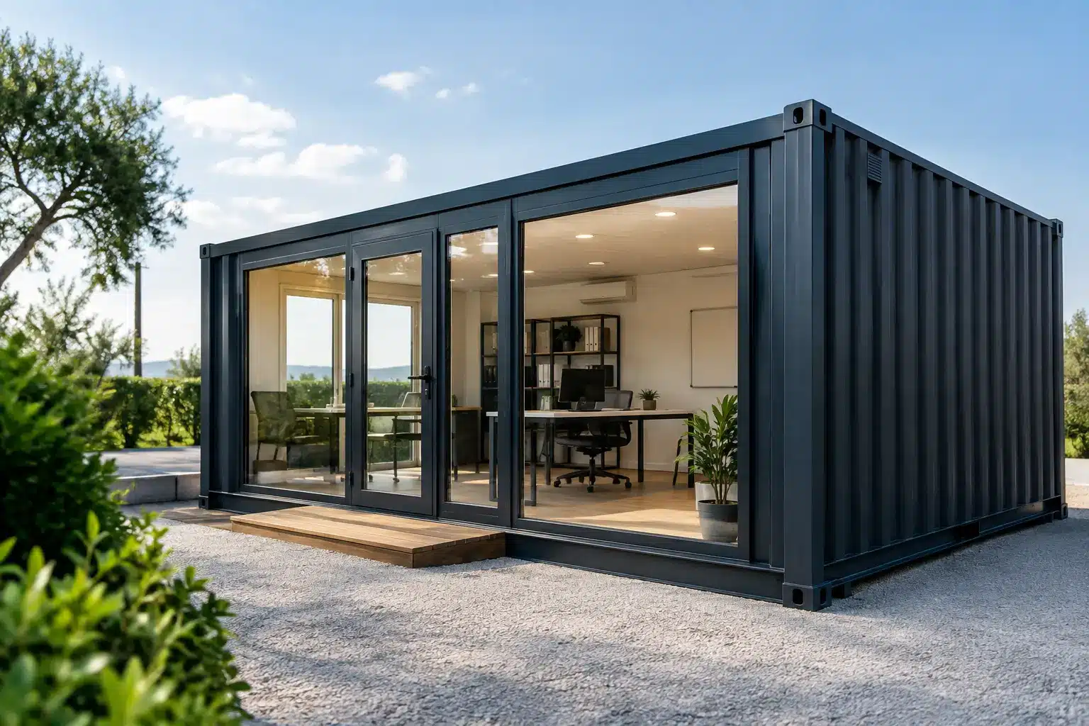 Projet container bureau clé en main réussi