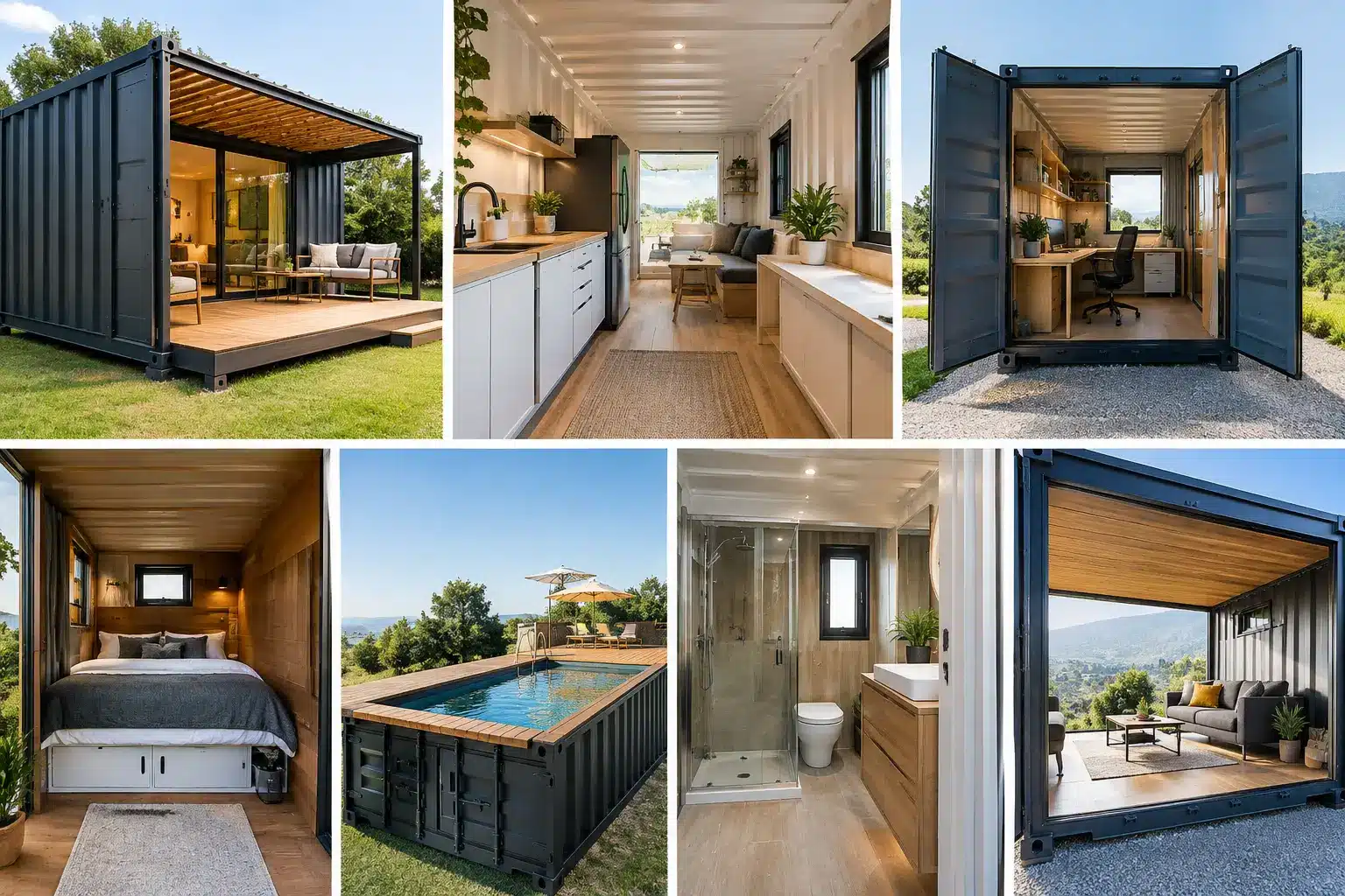 7 aménagements container populaires et utiles